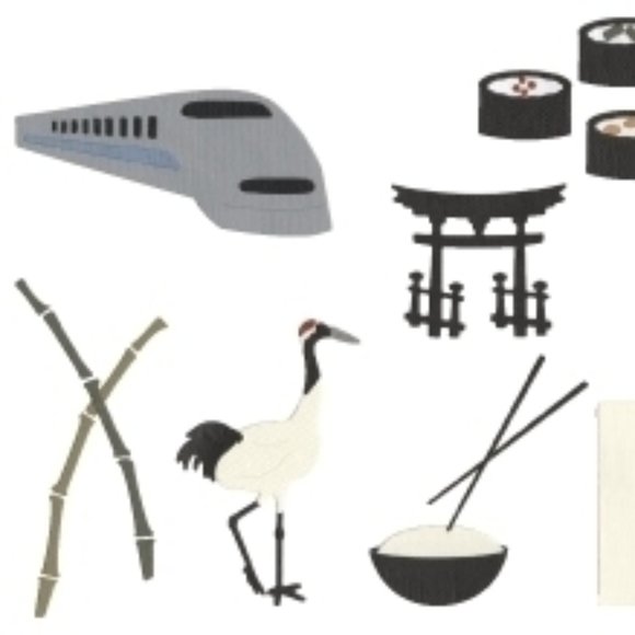 Quickutz 8-pc cookie cutter dies - JAPAN Collection - Picture 4 of 7